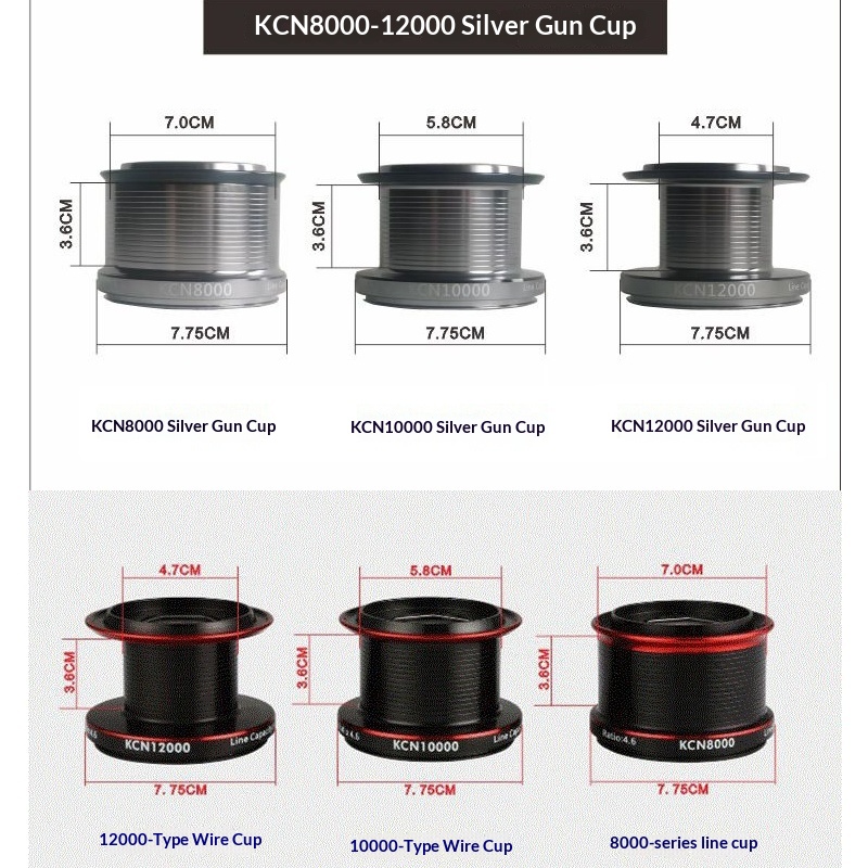 Daiwa Reel Bg - DIWA KCN Series Metal Spool Long