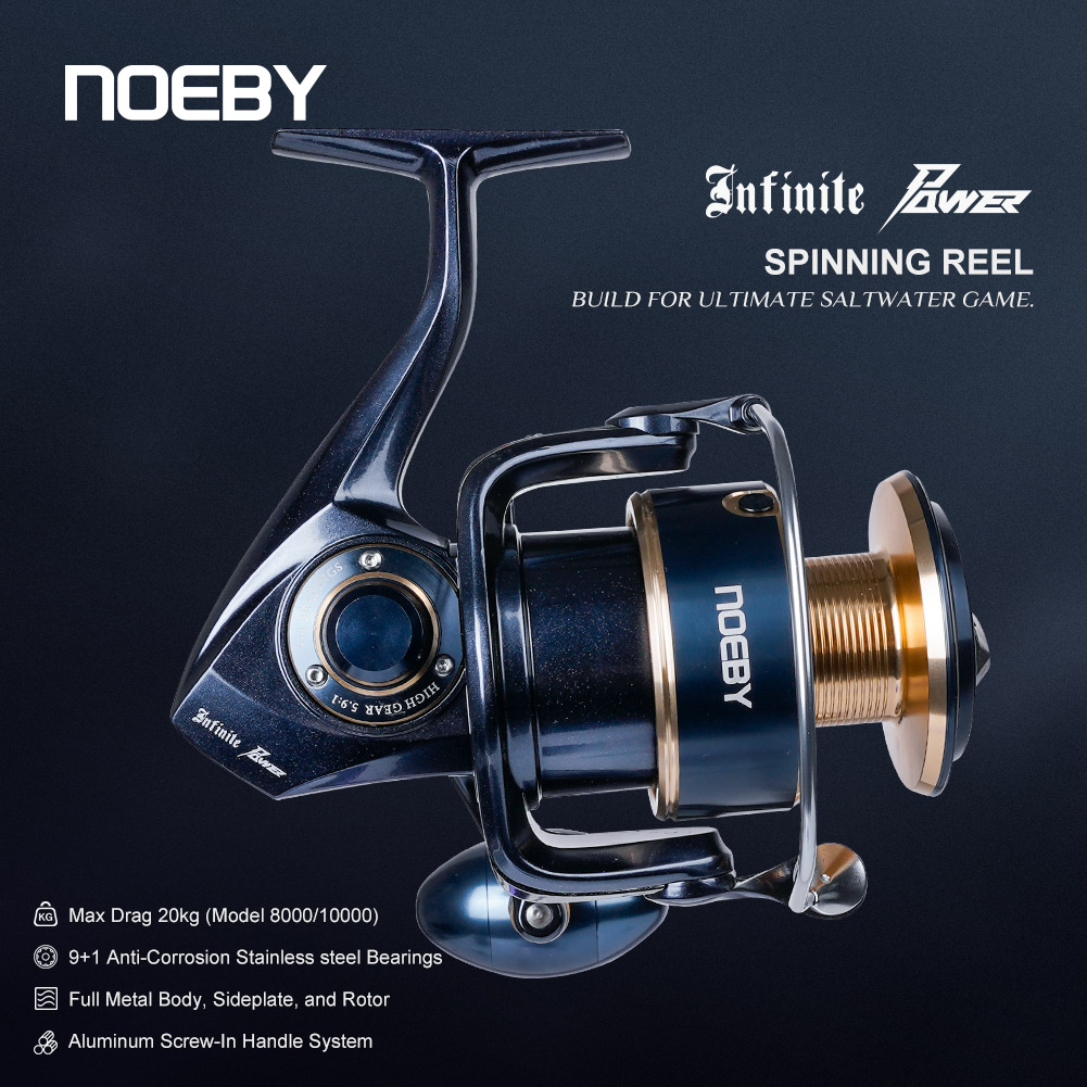 Máy câu cá Noeby Infinite Powe - đánh giá và giá Daiwa Reel Bg