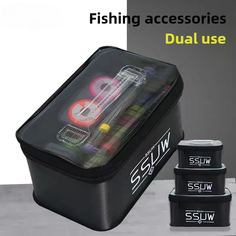Portable EVA Fishing Tool Box, - đánh giá và giá Fishing Kayak Crate