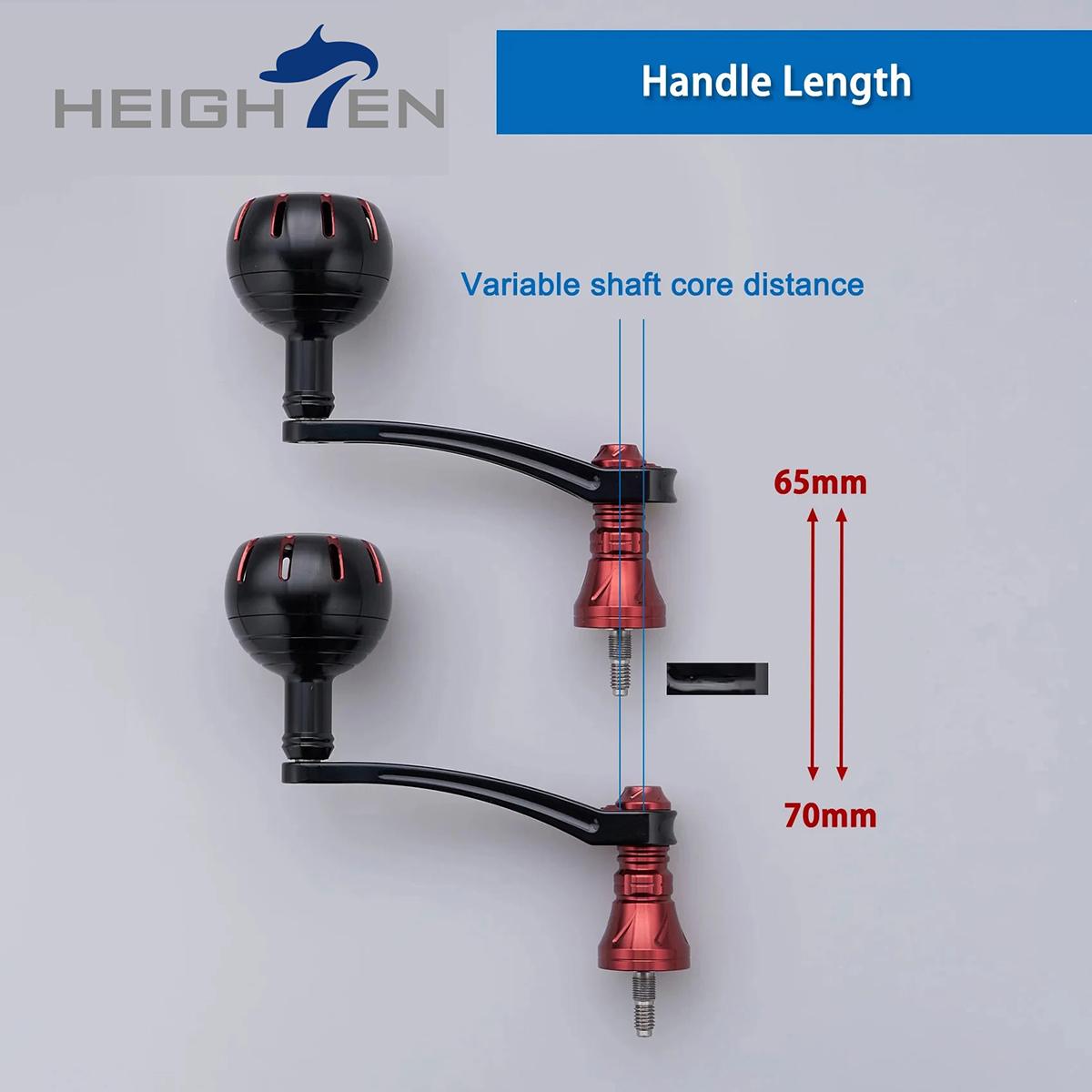 HEIGHTEN 65mm-70mm Handle With - đánh giá và giá Shimano Reel Stradic