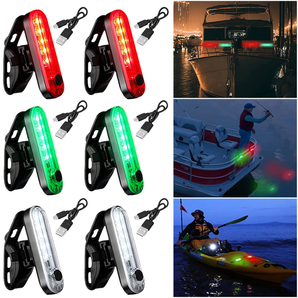 LED Boat Navigation Light USB  - đánh giá và giá Fishing Kayak Cart