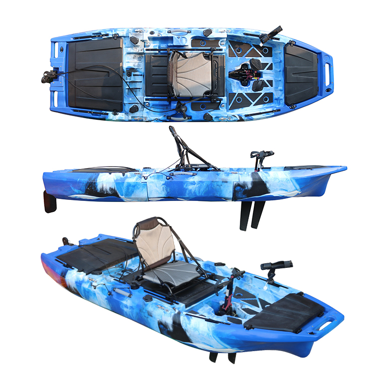 2026 New Modular 10ft PE Sit-o - đánh giá và giá Fishing Kayak Paddle